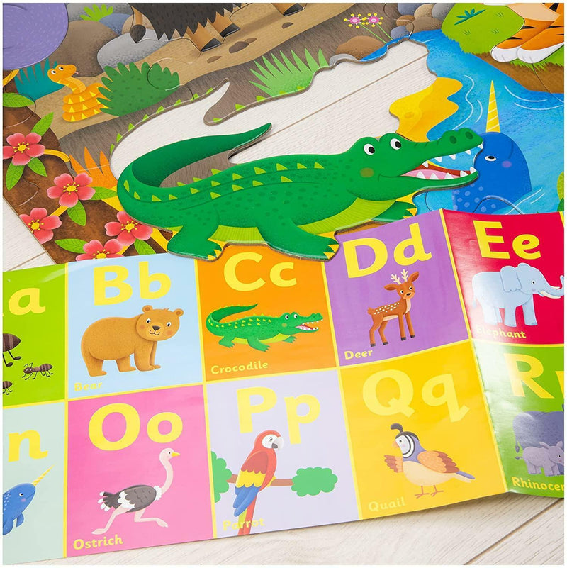 PUZZLES 動物巨型地板拼圖 (3-6yr)